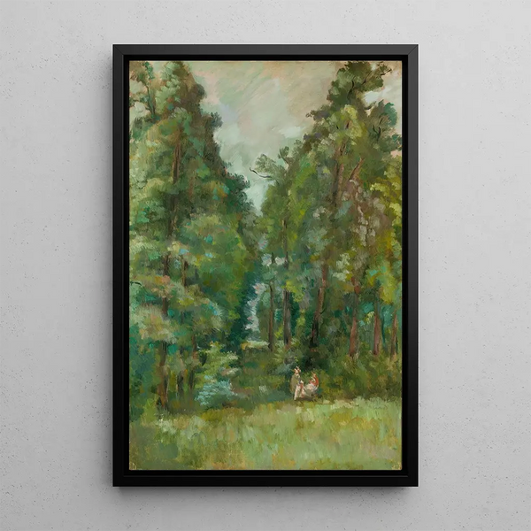 Parc à Jaroni - Wacław Wśowicz — framed artwork on a wall