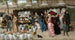a Flower Market at La Madeleine, Paris - Władysław Bakałowicz — artwork view