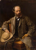 Portrait of the artist's father - Władysław Ciesielski — artwork view