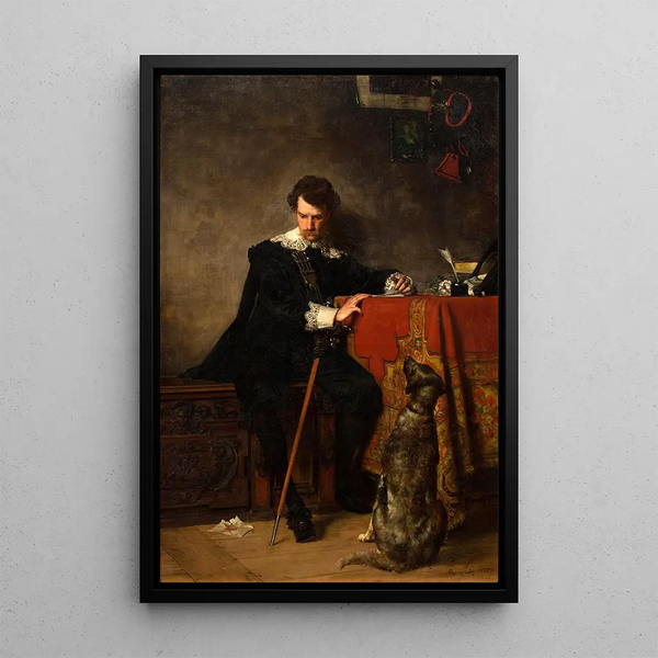 Letter of love - Władysław Czachórski — framed artwork on a wall