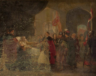 Death of the Chief - Władysław Majeranowski — artwork view