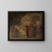 Death of the Chief - Władysław Majeranowski — framed artwork on a wall