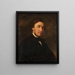 Portrait of a Man - Władysław Majeranowski — framed artwork on a wall