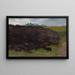 Landscape - Władysław Ostrowski — framed artwork on a wall
