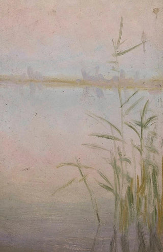 Wadysaw Ostrowski - Reeds at the lake.webp