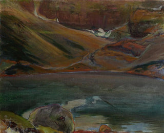 Étang noir - Władysław Ślewiński — artwork view