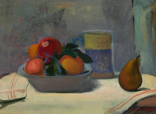 Compote aux quatre pommes - Władysław Ślewiński — artwork view