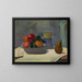 Compote aux quatre pommes - Władysław Ślewiński — framed artwork on a wall