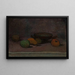 Fruits and bowl - Władysław Ślewiński — framed artwork on a wall