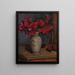 Peonies - Władysław Ślewiński — framed artwork on a wall