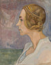 Profile of a Young Woman - Władysław Ślewiński — artwork view