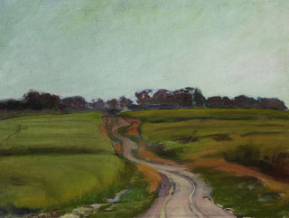 Route parmi les champs - Władysław Ślewiński — artwork view