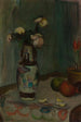 White Roses in a Vase - Władysław Ślewiński — artwork view