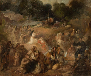 Baptism of Lithuania - Władysław Łuszczkiewicz — artwork view