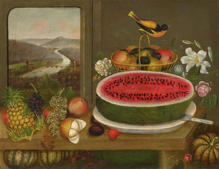 Fruit and Baltimore Oriole - Vassily Kandinsky — artwork view