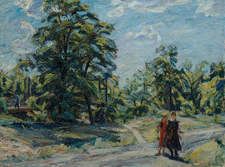 Landscape painting - Waldemar Rösler — artwork view