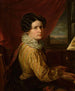 Portrait Painting of Karolina Towiańska - Walenty Wańkowicz — artwork view