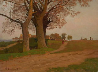 Landscape Painting - Walery Brochocki — artwork view