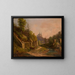 Vue de Czerna près de Krzeszowice - Walery Eljasz-Radzikowski — framed artwork on a wall