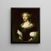 Jacoba Bicker 1640-1695 - Wallerant Vaillant — framed artwork on a wall