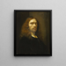 Self-portrait Painting - Wallerant Vaillant — framed artwork on a wall