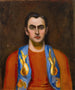 Golden and blue Boléro Painting - Walt Kuhn — artwork view