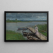 Ponton à Kölpinsee sur Usedom - Walter Conz — framed artwork on a wall