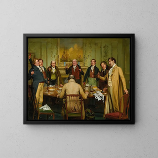 Car c'est un bon camarade et nous le disons tous - Walter Dendy Sadler — framed artwork on a wall