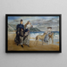 The Morning Walk - Walter Duncan — framed artwork on a wall