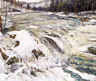 Les rapides - Walter Elmer Schofield — artwork view