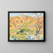 Canyon de Tujunga - Walter Elmer Schofield — framed artwork on a wall