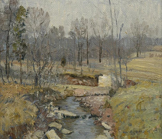 Landscape at the Beginning of Spring - Walter Emerson Baum — artwork view