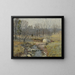 Landscape at the Beginning of Spring - Walter Emerson Baum — framed artwork on a wall