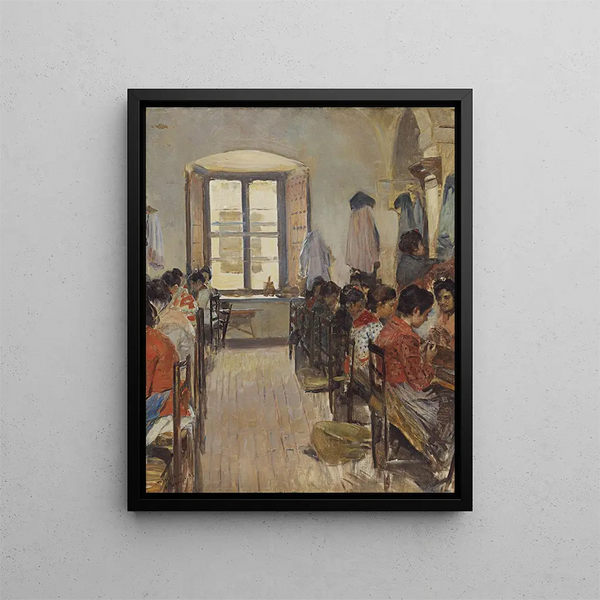 Cigarettes - Walter Gay — framed artwork on a wall