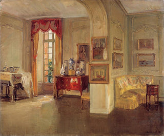Interior painting of the Brau Castle - Walter Gay — artwork view