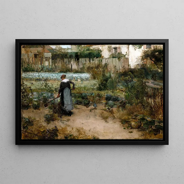 November at Étaples - Walter Gay — framed artwork on a wall