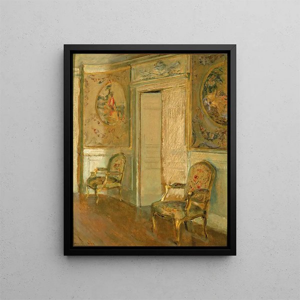 Untitled - Walter Gay — framed artwork on a wall