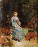 Young woman reading - Walter Gay — artwork view