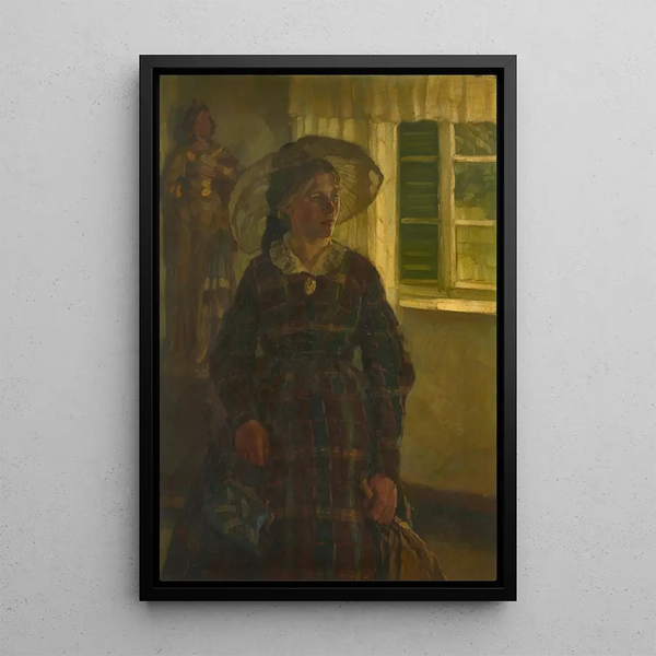 Souabe Painting - Walter Georgi — framed artwork on a wall