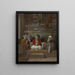 The fabric merchant - Walter Gould — framed artwork on a wall