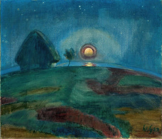 Lever de lune sur Hiddensoe - Walter Gramatt — artwork view