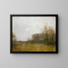 Gray Day Painting - Walter Granville-Smith — framed artwork on a wall