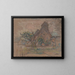 In a French village - Walter Griffin — framed artwork on a wall