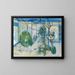 Serre - Walter Kurt Wiemken — framed artwork on a wall