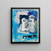 Amoureux - Walter Kurt Wiemken — framed artwork on a wall