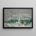 Morning Painting - Walter Kurt Wiemken — framed artwork on a wall