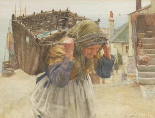 The Fisherman's Wife - Walter Langley — artwork view