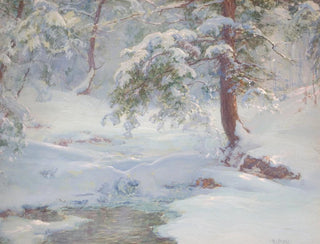 An Winter Idyll - Walter Launt Palmer — artwork view