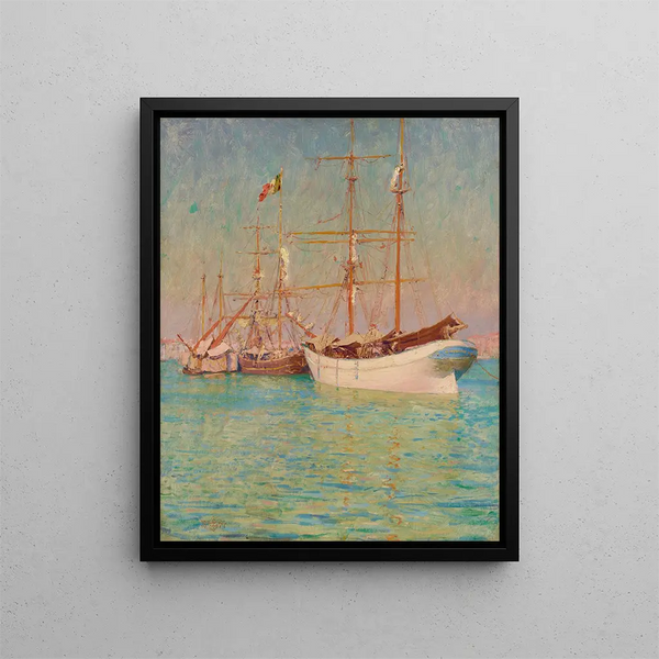 Venice Painting - Walter Launt Palmer — framed artwork on a wall