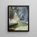 Winter Landscape Painting - Walter Launt Palmer — framed artwork on a wall